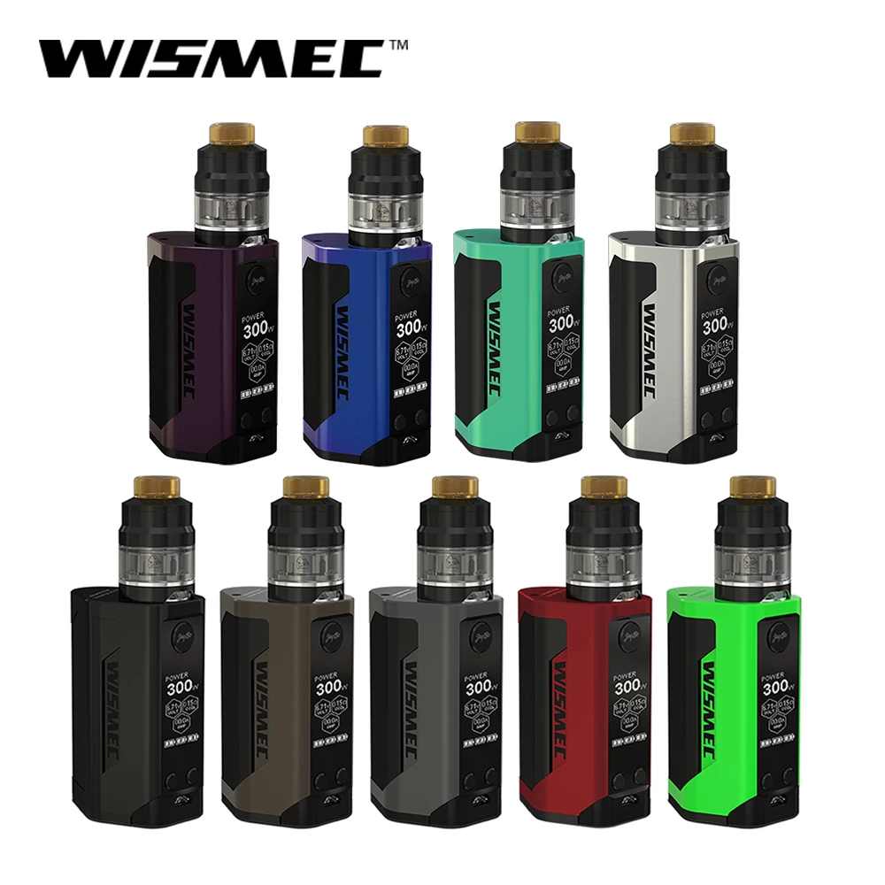 Оригинальный испаритель Wismec Reuleaux RX GEN3 с атомайзером GNOME 2 мл боксмод RXGEN3 300 Вт вейп
