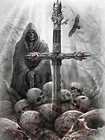 5d алмазная живопись, скелет, смерть близкая, мозаика, подарок, сделай сам, алмазная вышивка, рукоделие, живопись, алмазная стена, искусство, Декор