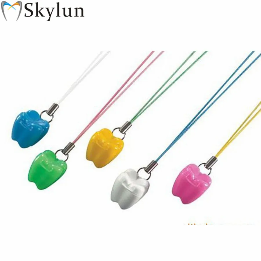 100 шт. коробка для хранения зубов молока выпадающих временные зубы первичные