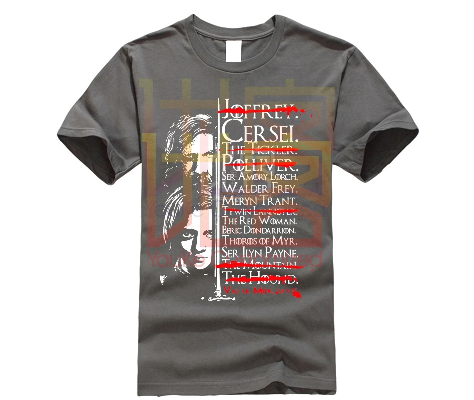 Jaime Will Kill Cersei Игра престолов Мужская футболка модные Индивидуальные топы с