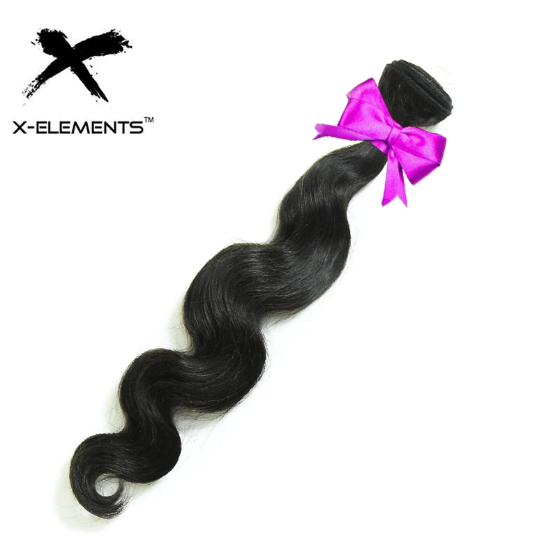 Бразильские пучки волос волнистые 100% человеческие волосы для наращивания не