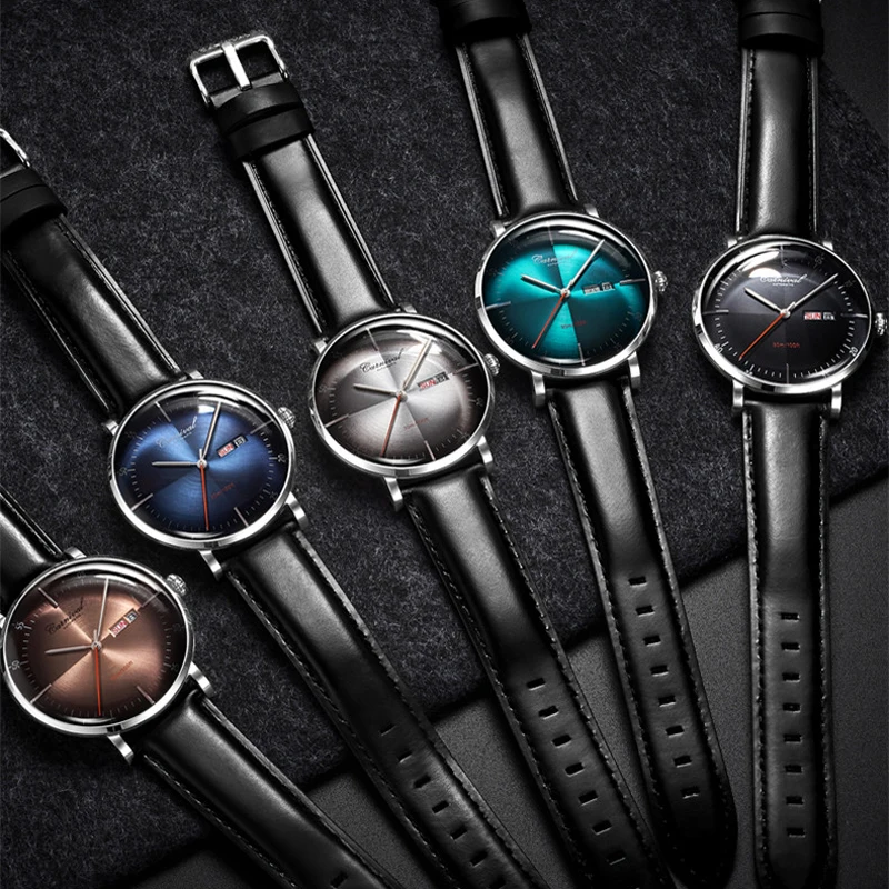 Карнавальные Мужские автоматические механические часы брендовые роскошные MIYOTA