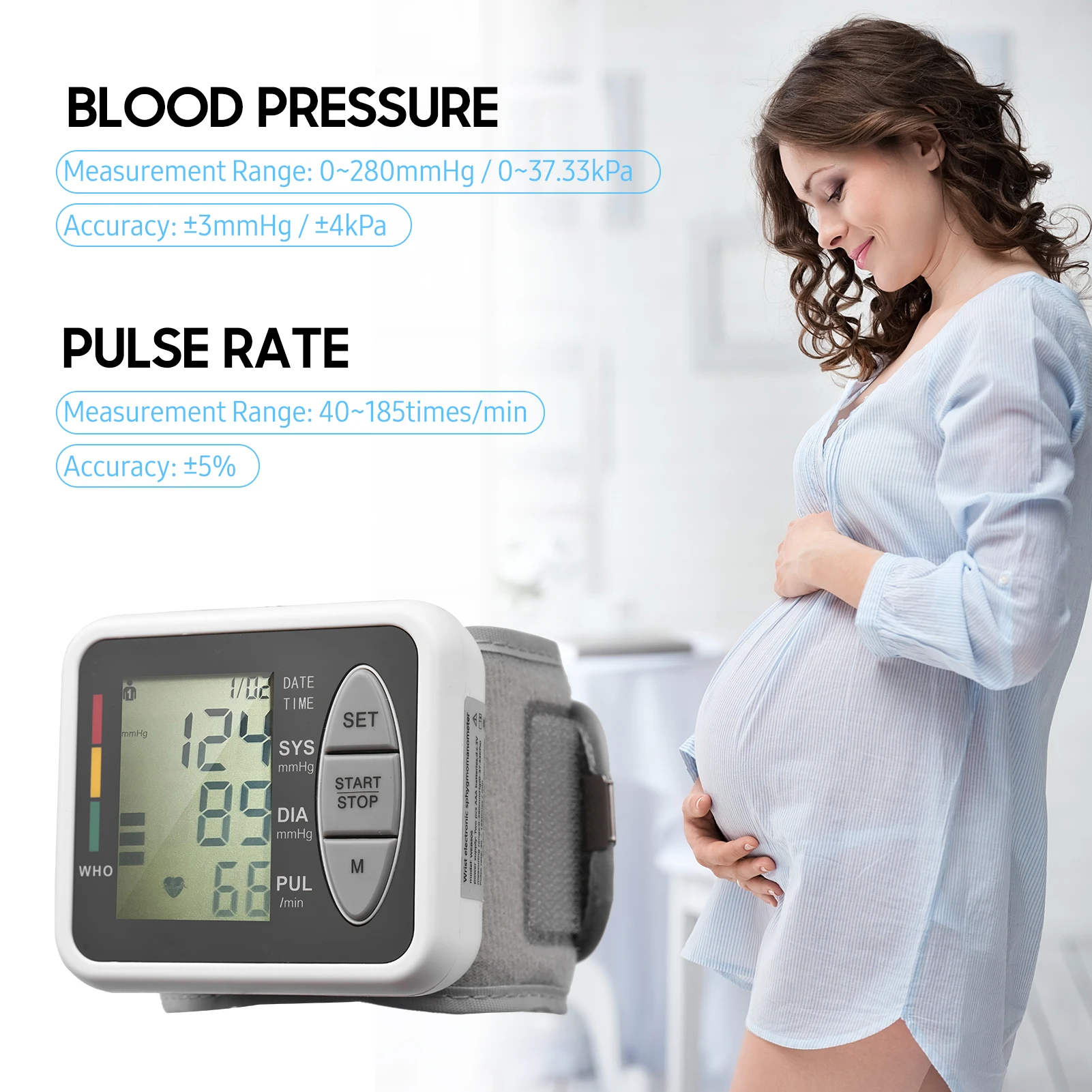 Электронный сфигмоманометр автоматический манжет двойной пользовательский