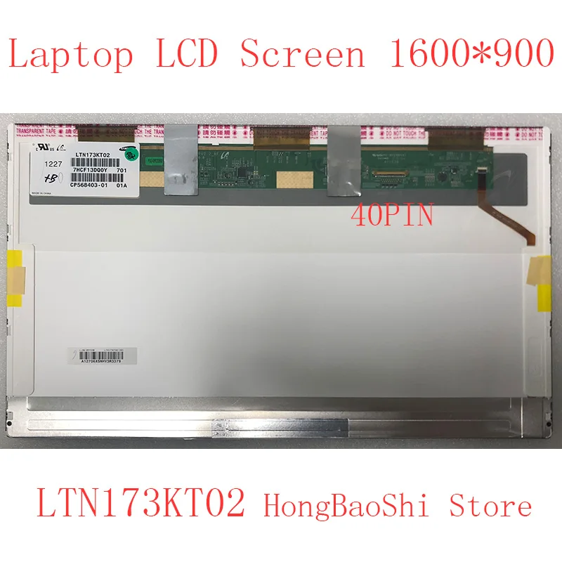 Бесплатная доставка LP173WD1-TL N2 A3 N1 A1 LTN73KT01 B173RW01 N173O6-L02 N173FGE L23 L21 L13 LTN173KT02 01 40-контактный