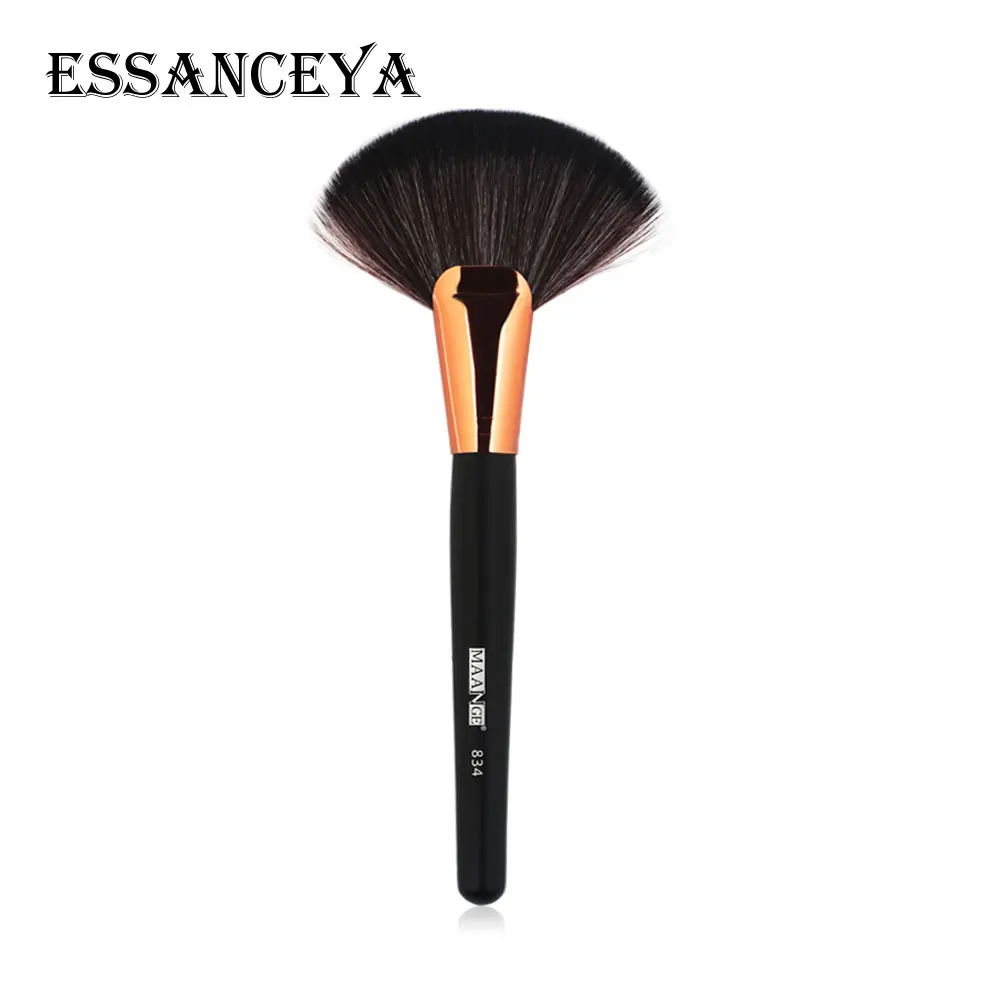 ESSANCEYA 1 шт. Кисть для нанесения маски большая Щетка для нанесения основа Румяна Пудра хайлайтер кисть порошок пыль Чистка щетки Косметические приборы - Handle Color: 834