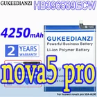 Аккумулятор GUKEEDIANZI высокой емкости HB396589ECW 4250 мАч для huawei nova 5 nova5 nova5 pro nova 5 pro SEA-AL00