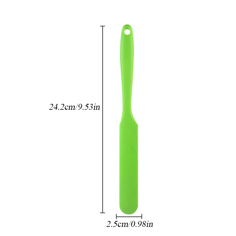 

Colorful Cake Icing Spatula Long Smoother Scraper Pastry Spatulas Silicone Bakeware Durable Temperature-resistant Baking Tools
