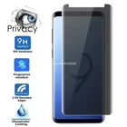 Антишпионская Антибликовая защитная пленка из закаленного стекла для Samsung Galaxy Note 10 20 Pro 8 9 S10 S8 S9 S20 Plus Lite S10E