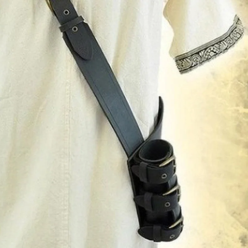 Регулируемый пиратский кинжал в стиле стимпанк кобура бальдрический кожаный