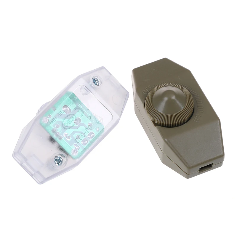 904 AC 220V 1A Manual Knob Floor Table Lamp In Line 15-60W Dimmer Switch Home Use Adjustable Controller | Освещение