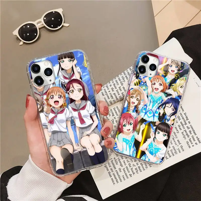 

Love live school idol anime Phone Case For iphone 12 5 5s 5c se 6 6s 7 8 plus x xs xr 11 pro max mini