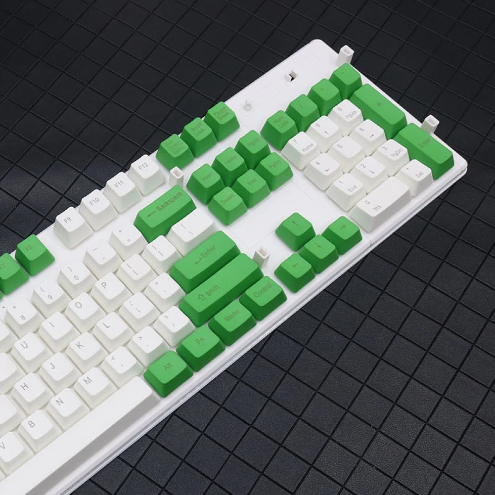 Универсальные колпачки для механической клавиатуры Cherry MX 104 клавиш разноцветные