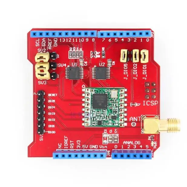 

Wireless 433/868/915Mhz Lora Shield Signal Stabilization Transmitter Module