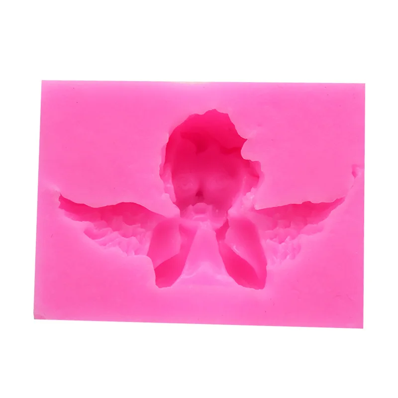 Форма для выпечки с 3D углом силиконовая форма сахарных изделий крыльями ангела