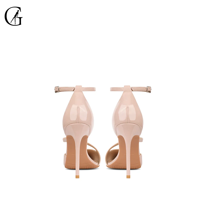 GOXEOU женская обувь женские туфли лодочки из лакированной кожи на высоком каблуке