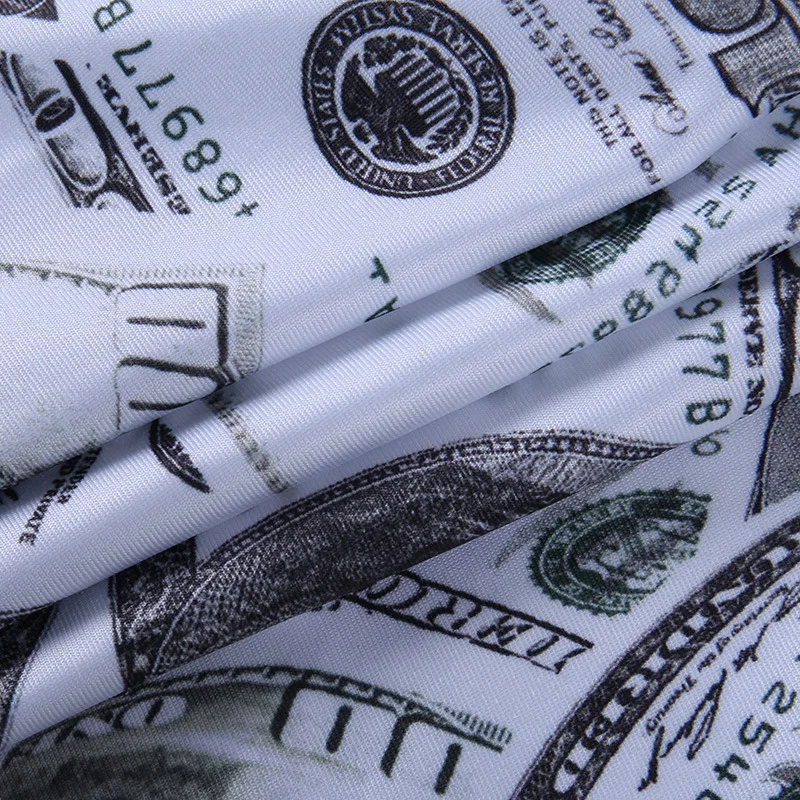 

Hawthaw Women Autumn Slash Neck Dollar Printed Long Sleeve Streetwear Bodycon Slim Jumpsuit Romper Playsuit 2020 Fall Clothes