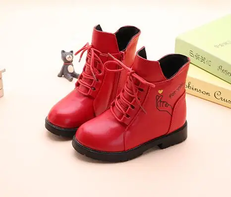 Shorha детская обувь для девочек короткие сапоги сезона осень зима 2019 новые модели