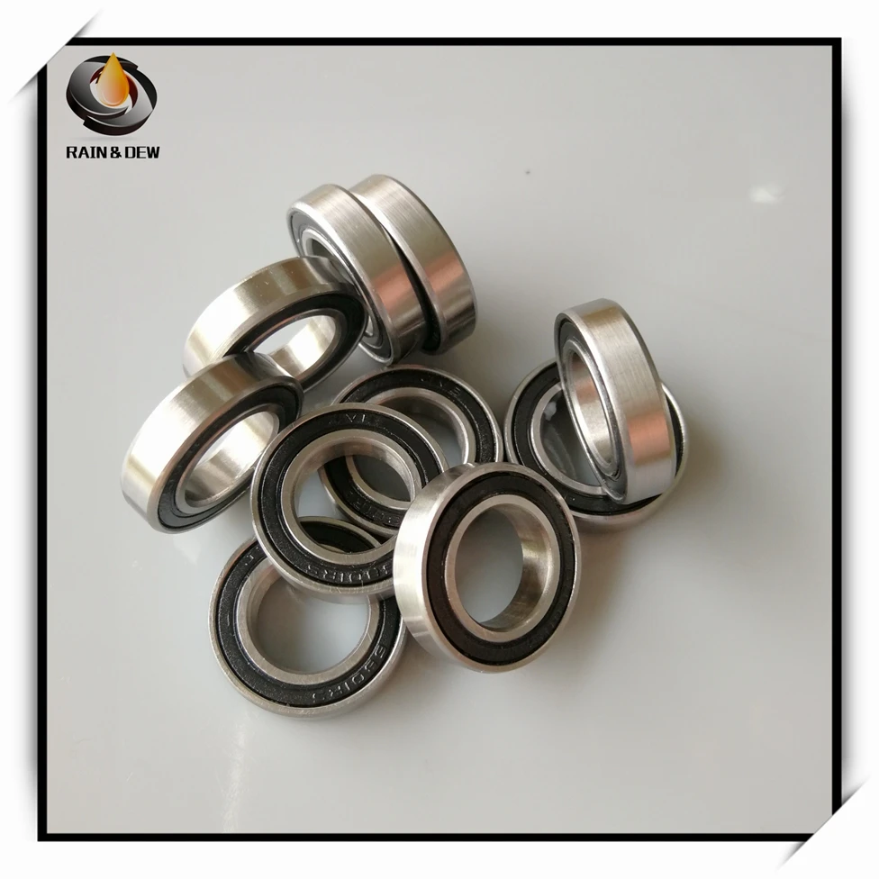 

2Pcs 6801 Hybrid Ceramic Bearing 12x21x5 mm ABEC-7 Bicycle Bottom Brackets & Spares 6801RS Si3N4 Ball Bearings 6801 2RS