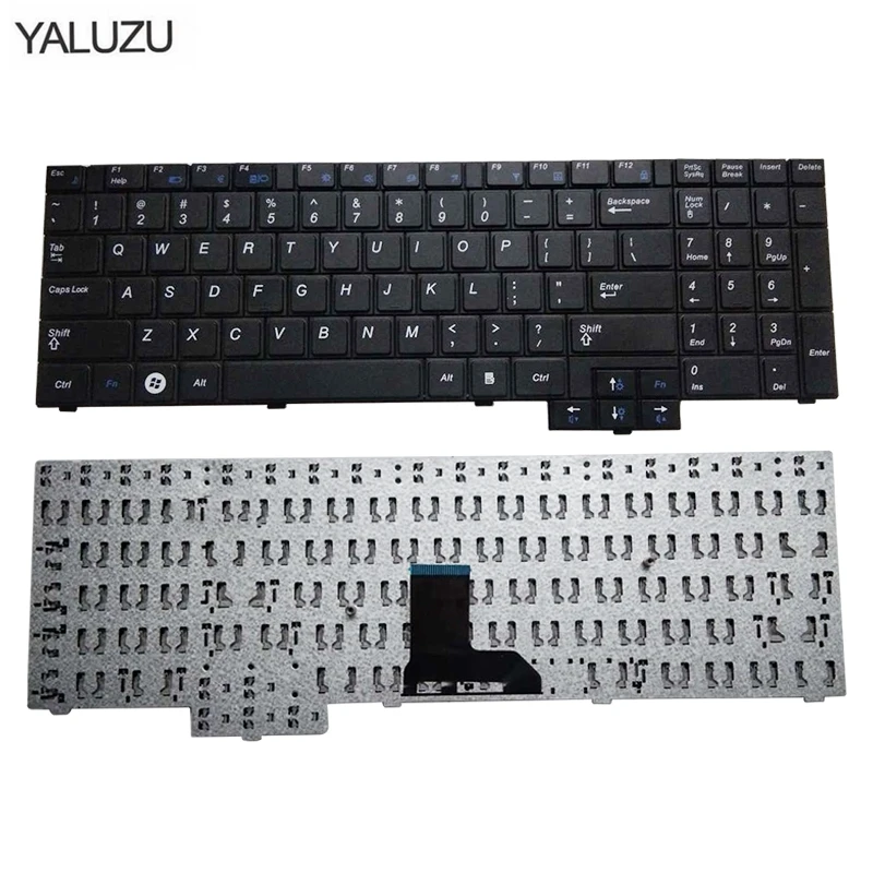 YALUZU английская клавиатура для ноутбука samsung R620 R528 R530 R540 NP-R620 R525 NP-R525 R517 R523 RV508 США раскладка клавиатуры ноутбука