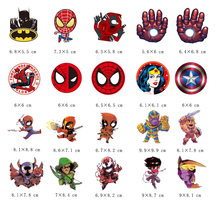 Новинка 100 шт./лот, классические наклейки с аниме Marvel, игрушки для ноутбука, скейтборда, Стикеры для багажа, водонепроницаемые забавные наклейки с человеком-пауком для детей