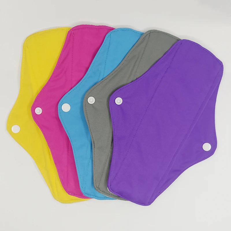 LECY ECO LIFE Стандартный расход с цветным вкладышем моющаяся бамбуковая махровая