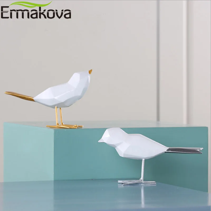 Красивая полимерная птица ERMAKOVA декоративное животное искусственное для дома