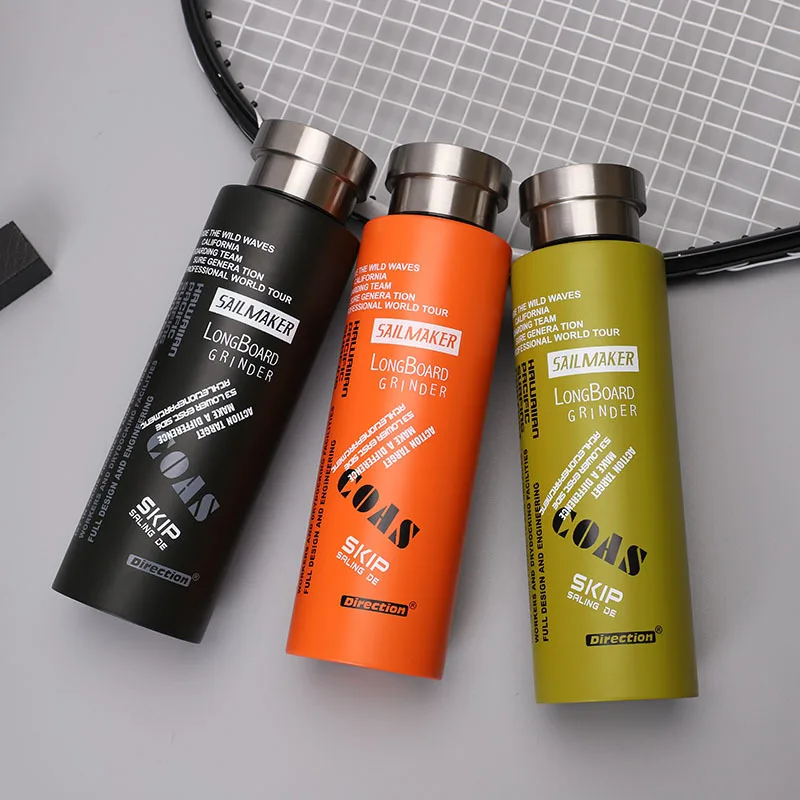 500/800 мл детская бутылка с двойными стенками из нержавеющей стали модный