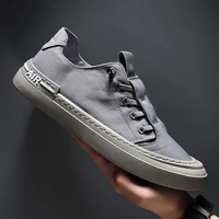 canvas mens sneakers summer shoes mens trendy casual sports flats shoes all match comfortable breathable mens a pedal loafers