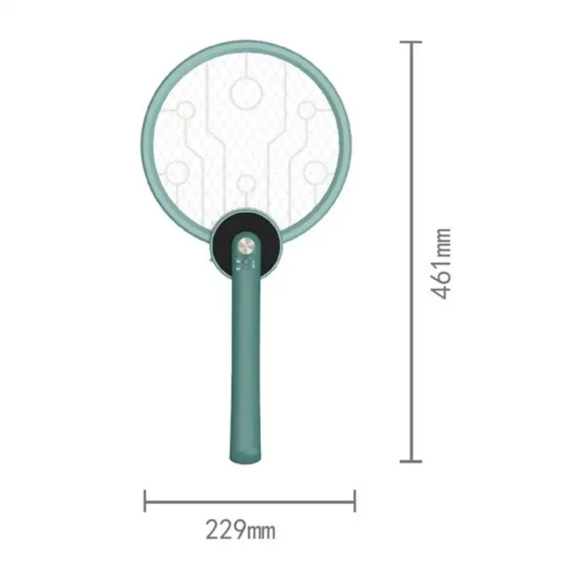 

2 In 1 USB Rechargeable Foldable Portable Home Bedroom Fly Cordless Summer Killer Lamp Handheld Silent Electric Mosquito