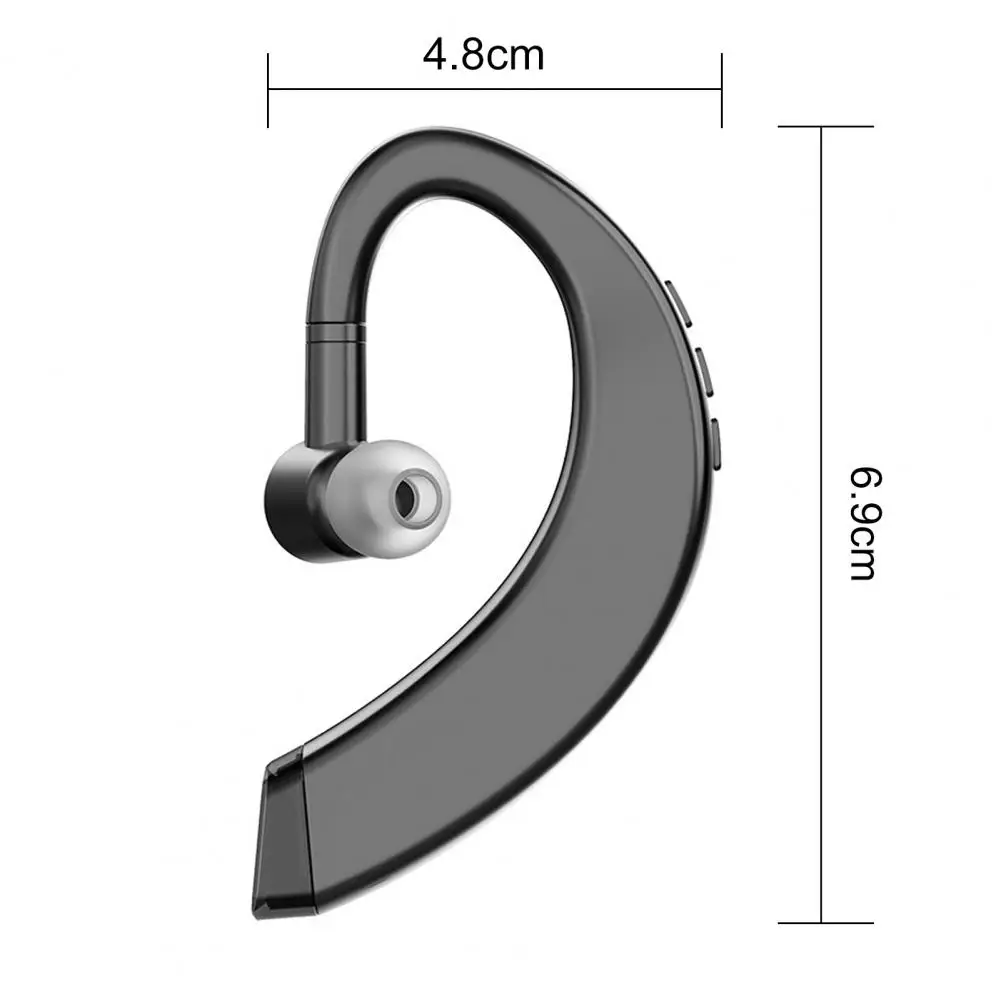 

Portable Bluetooth 5.0 Wireless Ear-hook Business Sports Earphone Headset