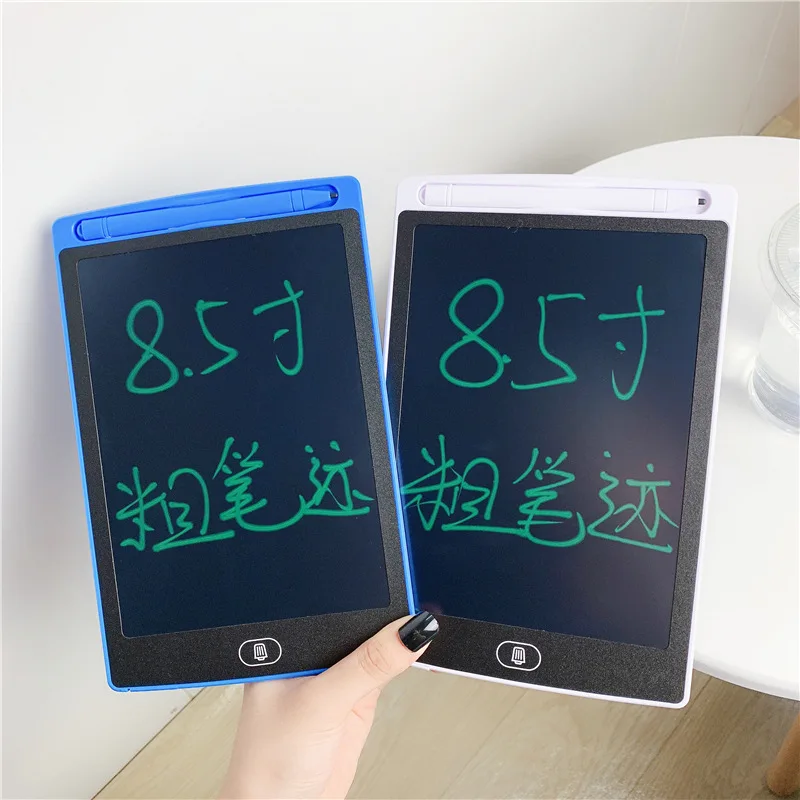 

8.5-inch LCD Writing Board LCD Light Energy Small Blackboard Children's Intelligent Graffiti Color Highlight Thick Handwriting