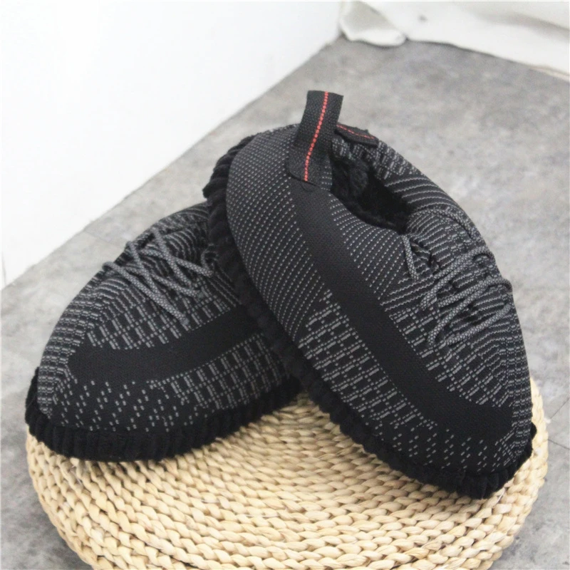 

Women Winter Sneakers One Size 35-44 Fluffy Be At Home New Fashion Indoor Floor Interesting Warm Women's Sports Shoes