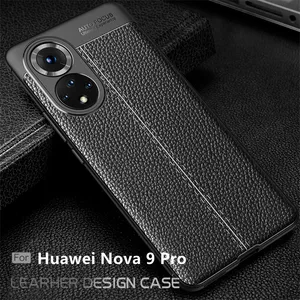 for cover huawei nova 9 pro case shockproof bumper back soft tpu leather case for nova 9 pro cover for huawei nova 9 pro fundas free global shipping