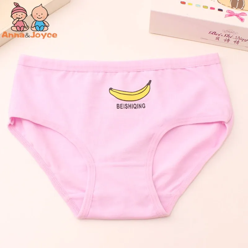 4pc/Lot Girl Triangle Underwear Pure Cotton Baby Briefs  Underpant Soft Baby Underwear Shorts Suit 2-10 Years images - 6