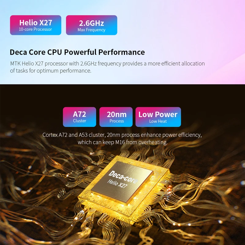 Планшет Teclast M16 11,6 дюймовый 4G Phablet MT6797 (X27) Android 8.0 1920*1080 2,6 ГГц Декор CPU 4 ГБ 128 ГБ 8,0 МП + 2,0 МП двойная камера.