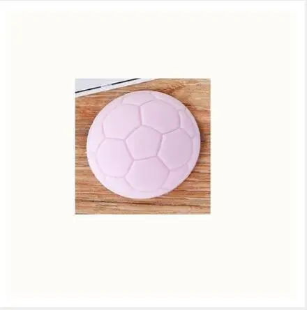 pink football 3 шт./лот, защита для детей, амортизаторы, защитные карты, резиновые дверные стопоры, настенные протекторы, дверные ручки, бамперы - Цвет: pink football