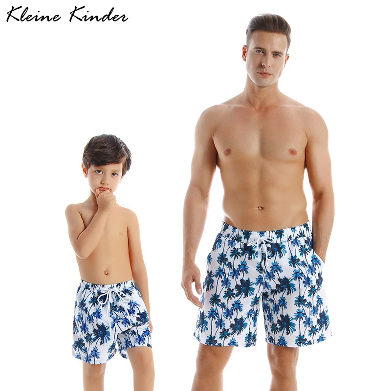 Пляжные шорты Father Son мужские плавки купальник для мальчиков семейные пары