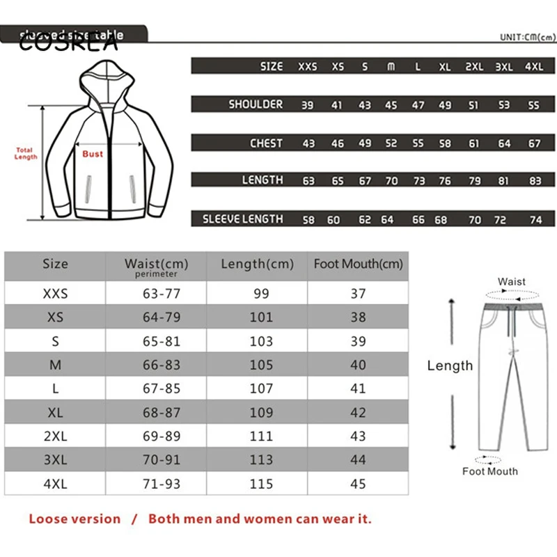 Толстовка для косплея Cosrea с изображением птиц добычи костюм толстовки худи штаны