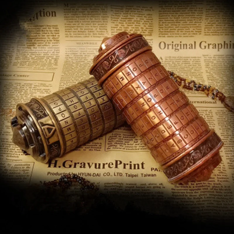 

2pcs/lot Da Vinci Code Lock creative Christmas Valentine's day birthday gift