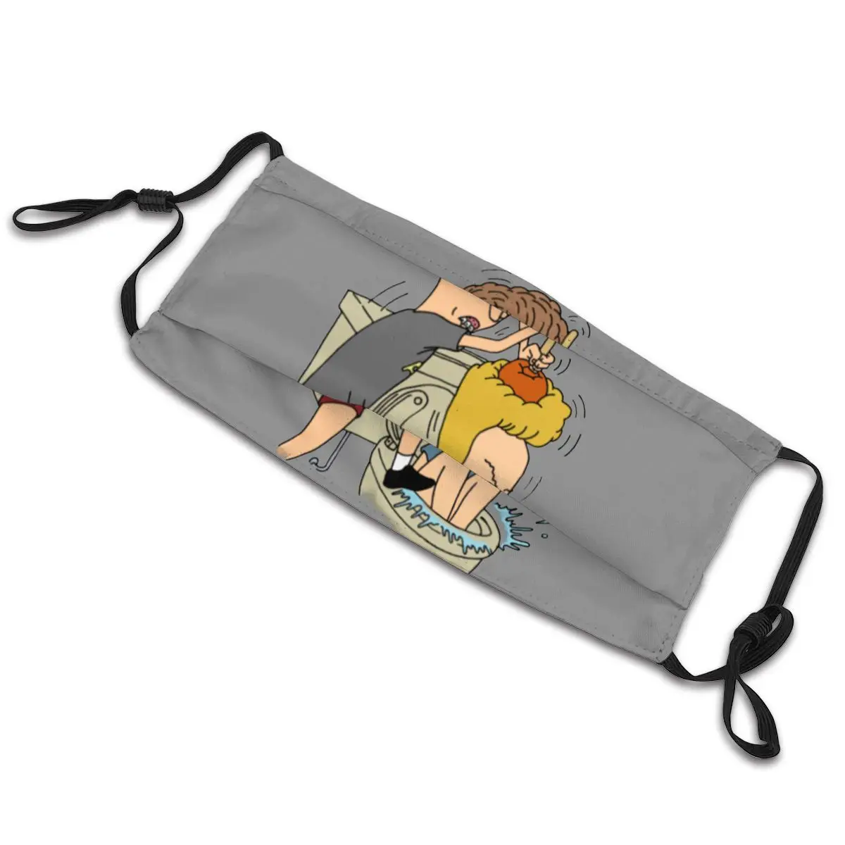 Маска для лица Beavis мужчин и женщин многоразовая металлическая Пылезащитная
