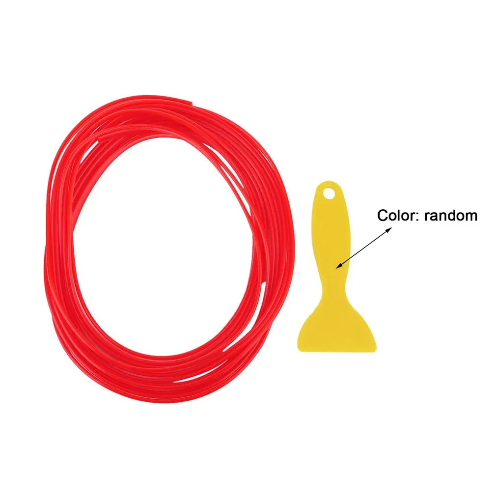 Золотисто-красный 5 м/лот Универсальный Стайлинг автомобиля сделай сам холодная