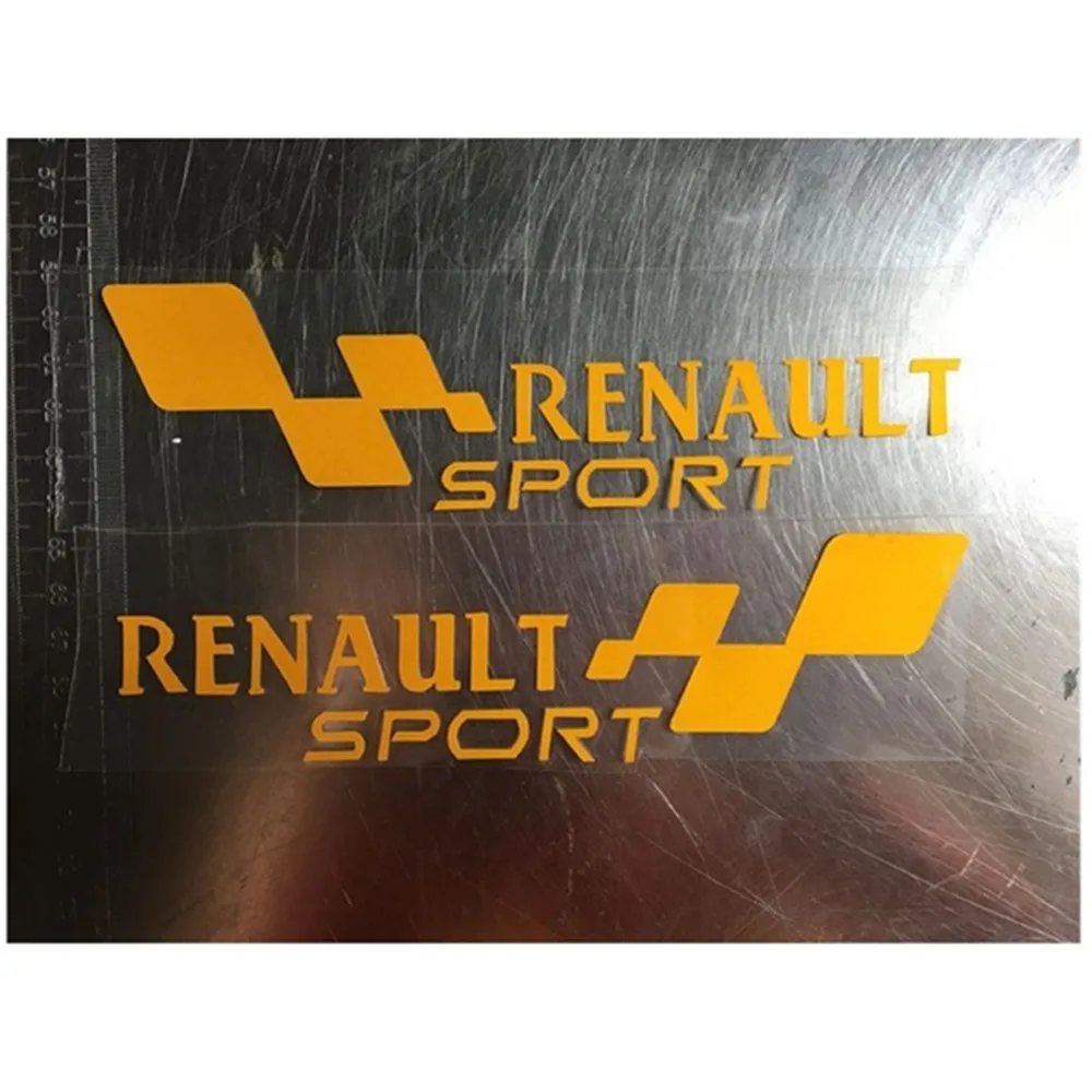 

Buy 2 Get 1 Free Car Sticker New Waterproof "Renault Sport " Car Styling For All Car Covers Black White Red Yellow
