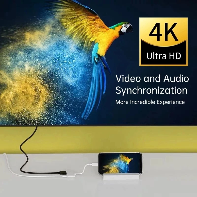 8-контактный к HDMI-совместимый адаптер конвертера 1080P цифровой av-адаптер для