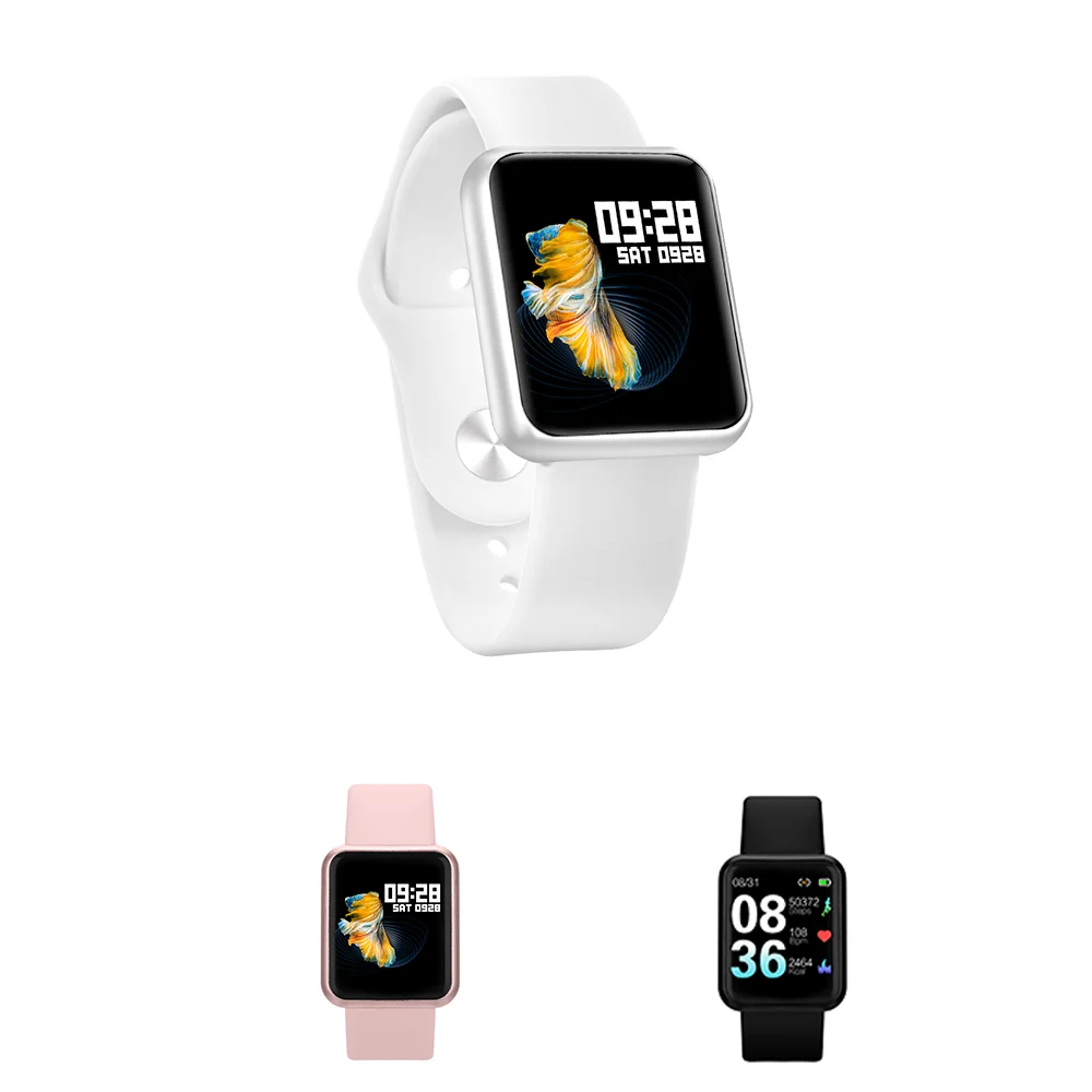 Спортивные Смарт часы с пульсометром браслет для контроля артериального