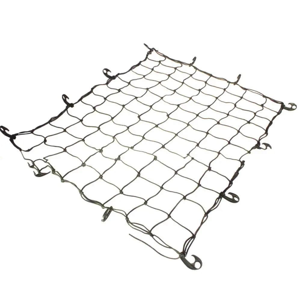 

Universal Multifunction 200 x 300cm Large Elastic Auto Roof Luggage Storage Net Holder with 16 Hooks