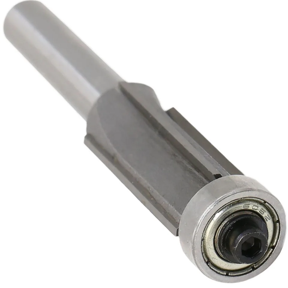 

1 X Woodworking 8mm Shank 4 Teeth Flush Trim Pattern Router Cut Bit Bearing Tool