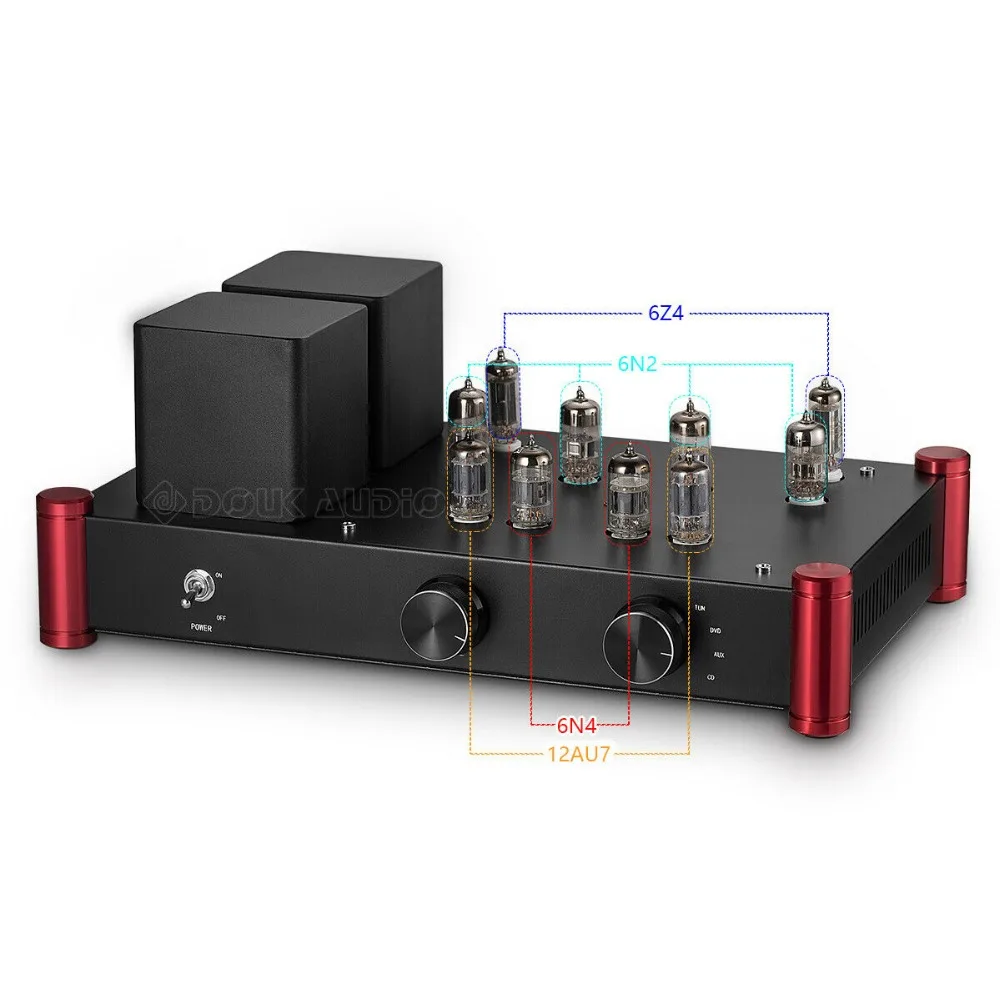 Nobsound HiFi 12AU7 вакуумная трубка предусилитель стерео аудио предусилитель Ref Shigeru Wada цепи