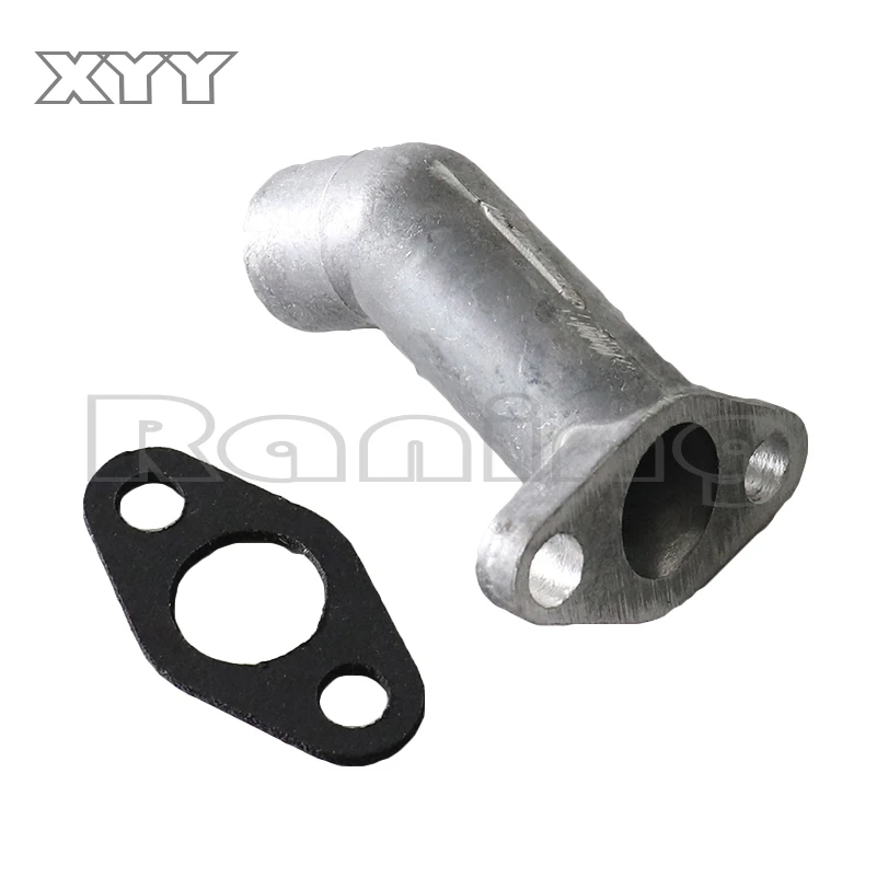 

Carburetor Intake Manifold Fit For 2-stroke 49cc 66cc 80cc Engine Motorized Bicycle