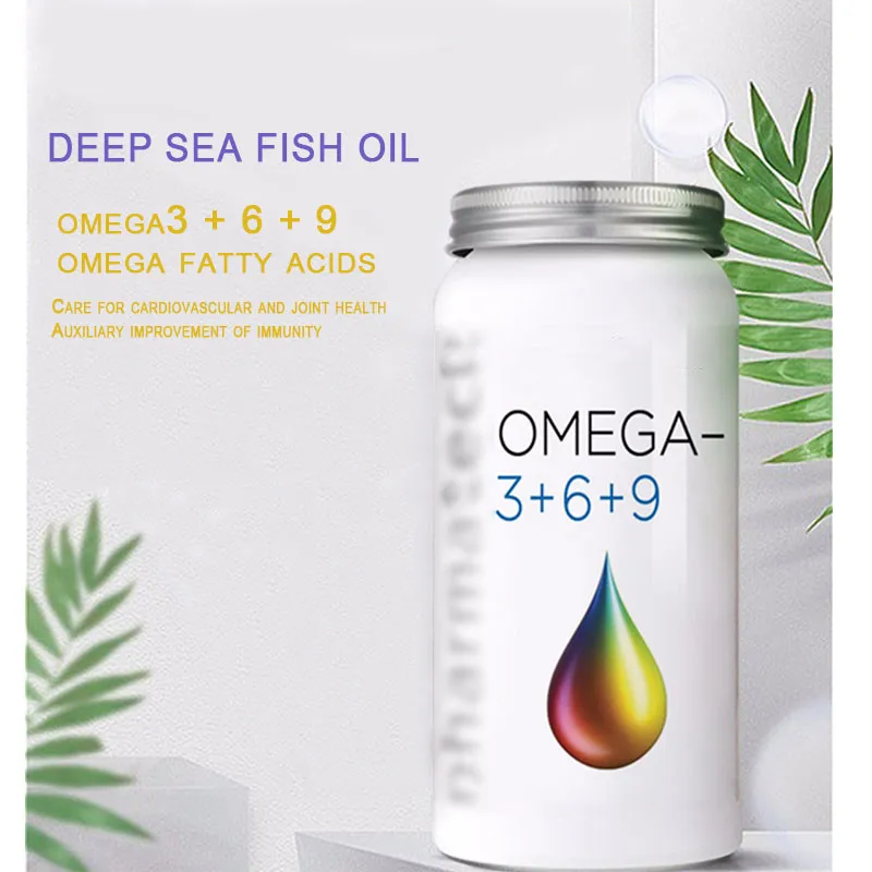 Norwegian Deep sea fish oil omega3 + 6 + 9 fatty acids support cardiovascular joint health Auxiliary improvement of immunity