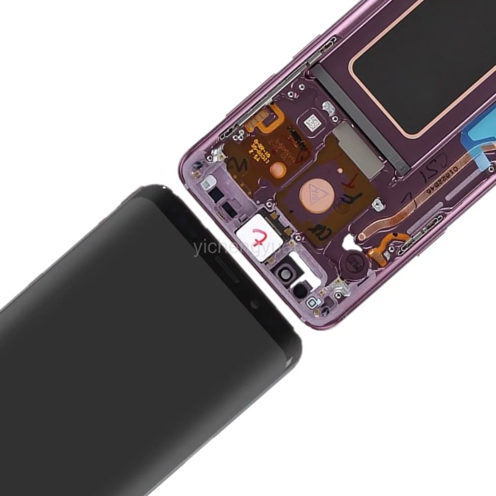 Оригинальный ЖК-дисплей AMOLED для SAMSUNG Galaxy S9 Plus сенсорный экран с цифровым